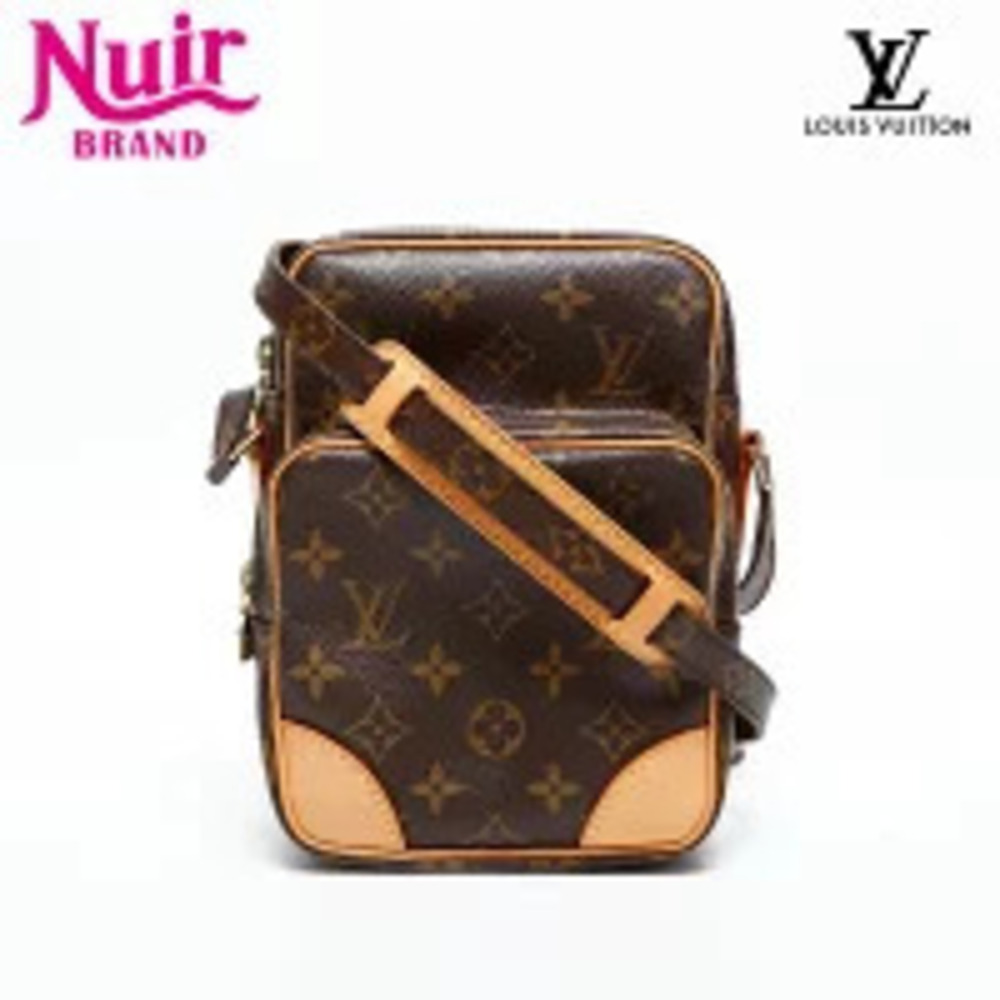 Louis Vuitton Monogram Amazon Shoulder Bag Brown